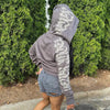 Rhinestone Skeleton Hoodie Dream Z