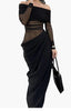 Elegant Off-Shoulder Sheer Maxi Dress Dream Z