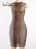 Ephemeral Elegance Sheer Mini Dress Dream Z