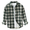 Artistic Plaid Long Sleeve Shirt Dream Z