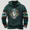 Western Aztec Patchwork Hoodie Dream Z