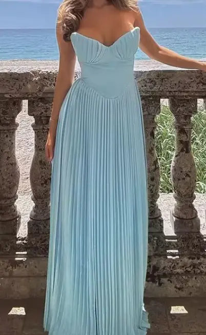 Elegant Strapless Maxi Gown Dream Z