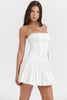 White Pleated Dress Dream Z