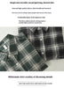 Artistic Plaid Long Sleeve Shirt Dream Z