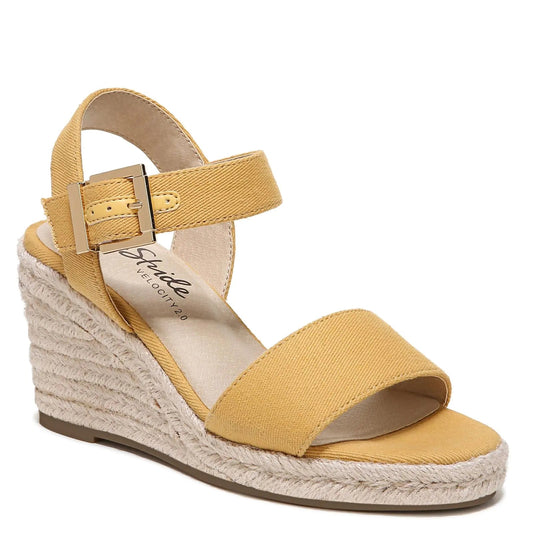 LifeStride Women's Goldenrod Tango 2 Espadrille Wedge Dream Z