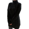 Turtleneck Twist Knitted Sweater Dress Dream Z