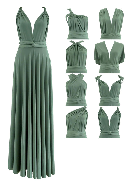 Elegant Infinity Multiway Dress - Made in USA Dream Z