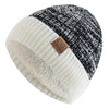 Two-Tone Winter Knitted Beanie Dream Z