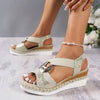 Metal Decoration Women's Wedges Sandals Dream Z