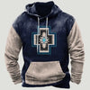 Western Aztec Patchwork Hoodie Dream Z