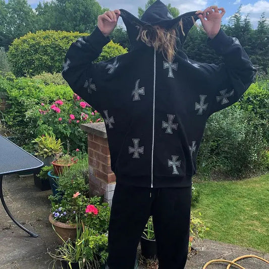Rhinestone Hoodie Dream Z
