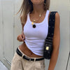 Vintage Ribbed Tank: Summer Chic Dream Z
