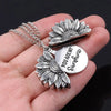 Sunflower Necklace And Hidden Message Necklace Dream Z