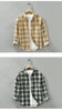 Artistic Plaid Long Sleeve Shirt Dream Z