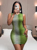 Ephemeral Elegance Sheer Mini Dress Dream Z