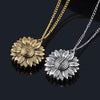 Sunflower Necklace And Hidden Message Necklace Dream Z