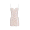 Elegant Purple Lace Bodycon Dress Dream Z