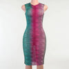 Ephemeral Elegance Sheer Mini Dress Dream Z