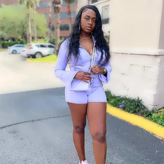 Zip - Up Hooded Romper Dream Z