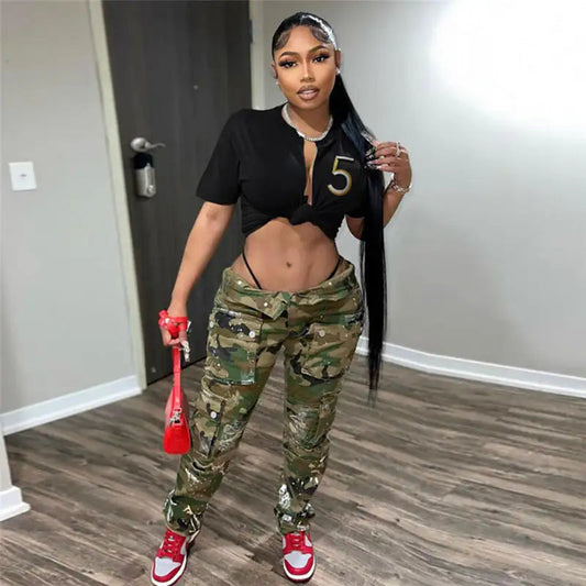 Tie Waist T-Shirt Dream Z