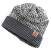 Two-Tone Winter Knitted Beanie Dream Z