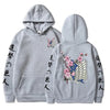 Attack On Titan Wings Of Liberty Sakura Graphic Hoodies Dream Z