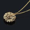 Sunflower Necklace And Hidden Message Necklace Dream Z