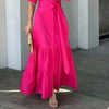 Elegant Hot Pink Maxi Dress Dream Z