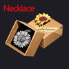 Sunflower Necklace And Hidden Message Necklace Dream Z