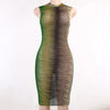 Ephemeral Elegance Sheer Mini Dress Dream Z