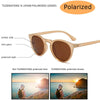 Designer Polarized Round Lens Sunglasses Dream Z