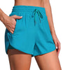 ATTRACO Elite Women's High-Waisted Swim Shorts with Pockets Dream Z
