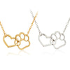 Hollow Pet Paw Footprint Necklaces Dream Z