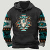 Western Aztec Patchwork Hoodie Dream Z