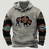 Western Aztec Patchwork Hoodie Dream Z