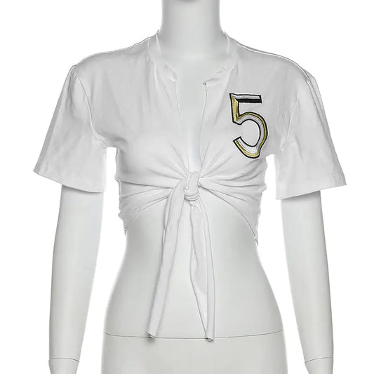 Tie Waist T-Shirt Dream Z