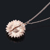 Sunflower Necklace And Hidden Message Necklace Dream Z
