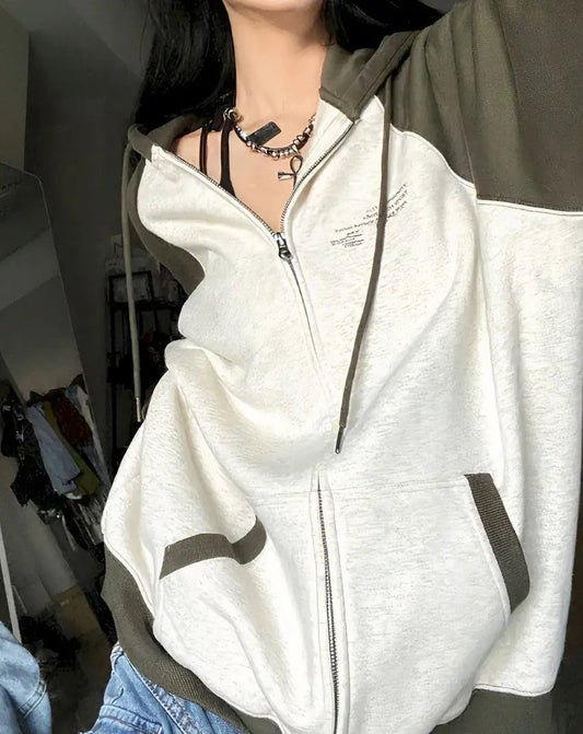 Vintage Y2K Zip Up Hoodie Dream Z