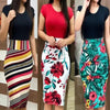 Elegant Printed Midi Career Dress Dream Z