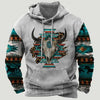 Western Aztec Patchwork Hoodie Dream Z