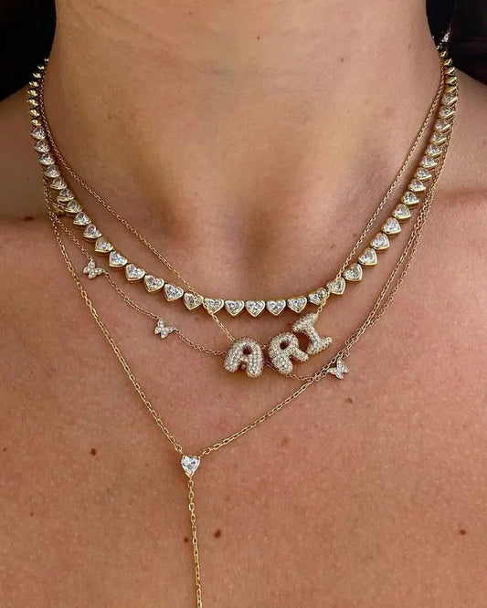 Letter Necklace Dream Z