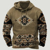 Western Aztec Patchwork Hoodie Dream Z