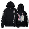 Attack On Titan Wings Of Liberty Sakura Graphic Hoodies Dream Z