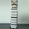 Striped Crochet Casual Dress Set Dream Z