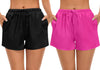 SWOMOG Elegant Satin Sleep Shorts Dream Z