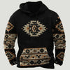 Western Aztec Patchwork Hoodie Dream Z