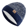 Two-Tone Winter Knitted Beanie Dream Z