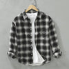 Artistic Plaid Long Sleeve Shirt Dream Z
